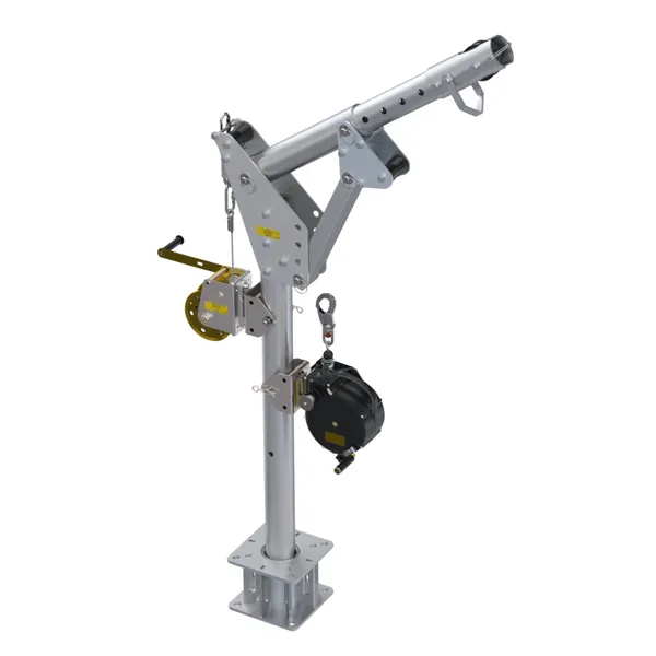 PVD Aluminum Davit