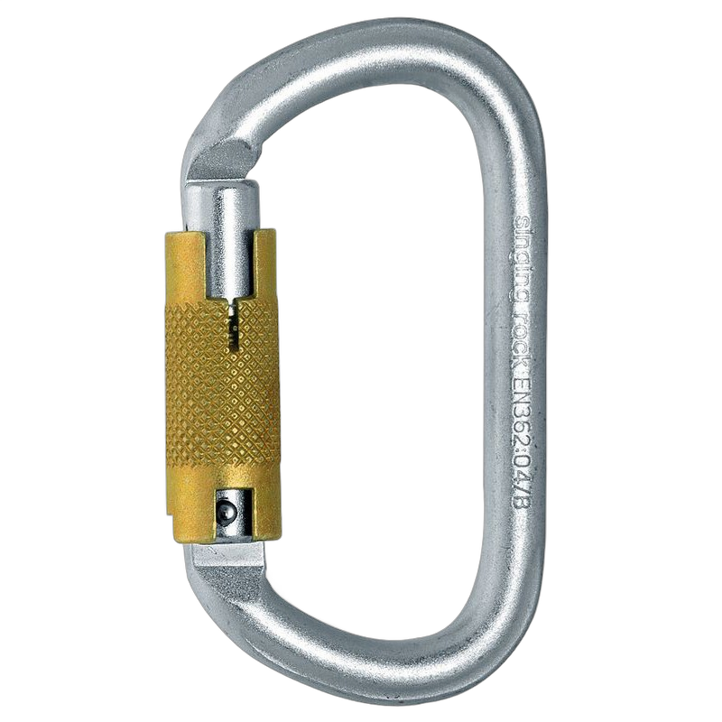 SINGING ROCK - Oval Steel Triple Lock